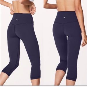 Lululemon Navy Align Crop
